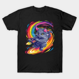 Cat LGBT Fashion Symbolism T-Shirt